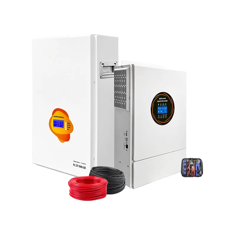 सौर 10kw 48v ऑफ ग्रिड Ess ऑल इन वन हायब्रिड 310Ah 15kwh बॅकअप बॅटरी